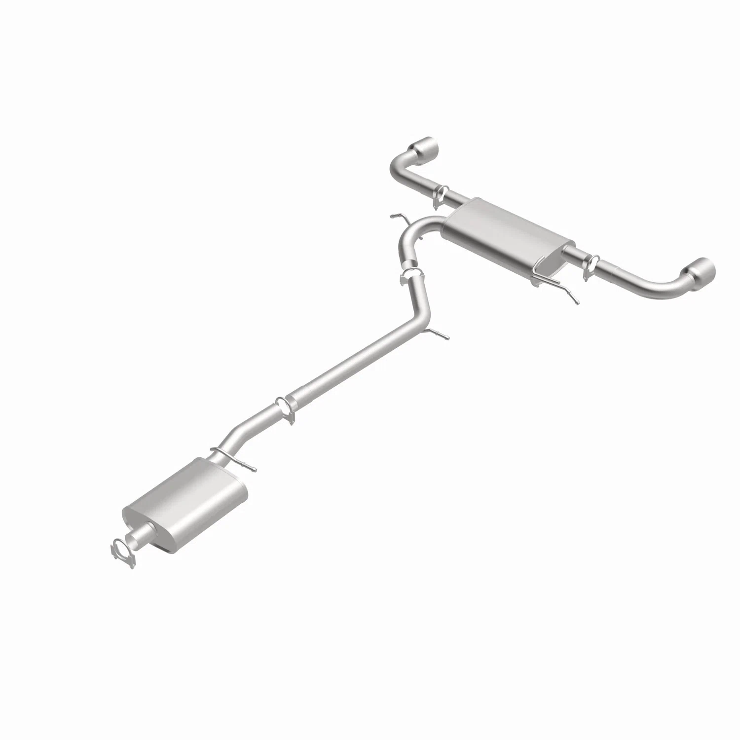 Fits Direct-Fit Replacement Exhaust System 106-0447
